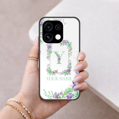 Oppo Reno 16 Pro Cover - Personalized Alphabet Series - HQ Premium Shine Durable Shatterproof Case