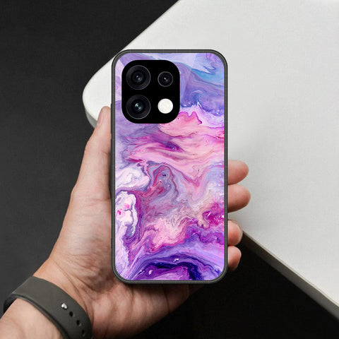 Oppo Reno 16 Pro Cover - Colorful Marble Series - HQ Premium Shine Durable Shatterproof Case