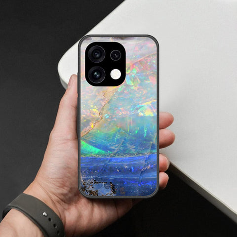 Oppo Reno 16 Pro Cover - Colorful Marble Series - HQ Premium Shine Durable Shatterproof Case