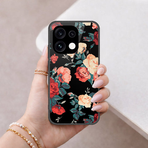 Oppo Reno 16 Pro Cover - Floral Series 2 - HQ Premium Shine Durable Shatterproof Case
