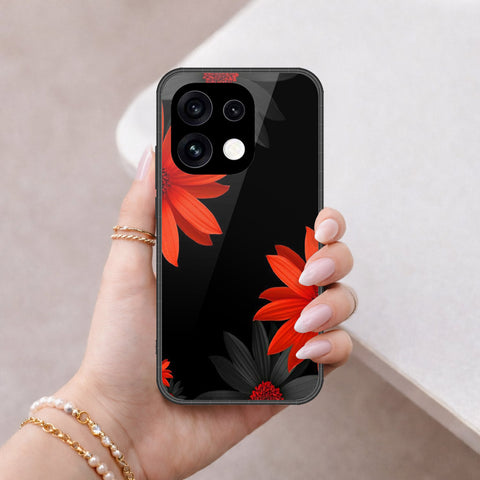 Oppo Reno 16 Pro Cover - Floral Series 2 - HQ Premium Shine Durable Shatterproof Case
