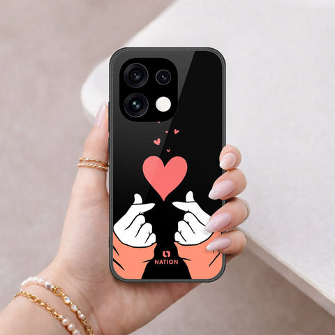 Oppo Reno 16 Pro Cover - Onation Heart Series - HQ Premium Shine Durable Shatterproof Case