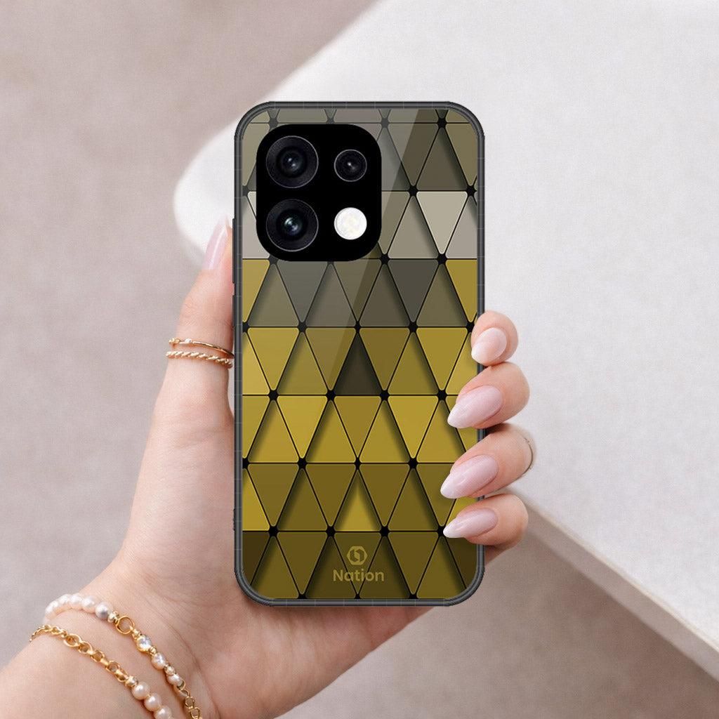 Oppo Reno 16 Pro Cover - Onation Pyramid Series - HQ Premium Shine Durable Shatterproof Case