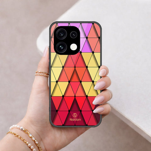 Oppo Reno 16 Pro Cover - Onation Pyramid Series - HQ Premium Shine Durable Shatterproof Case