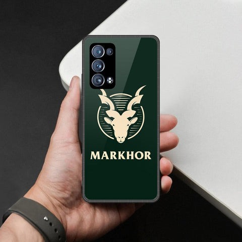 Oppo Reno 6 Pro 5G (Snapdragon) Cover - Markhor Series - HQ Ultra Shine Premium Infinity Glass Soft Silicon Borders Case