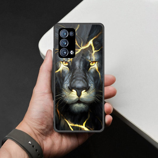 Oppo Reno 6 Pro Plus Cover - Brave Series - HQ Ultra Shine Premium Infinity Glass Soft Silicon Borders Case