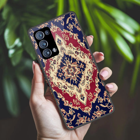 Oppo Reno 6 Pro Plus Cover - ONation Persian Rugs Series 2 - HQ Ultra Shine Premium Infinity Glass Soft Silicon Borders Case