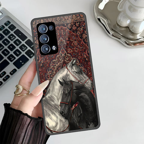 Oppo Reno 6 Pro Plus Cover - ONation Persian Rugs Series 3 - HQ Ultra Shine Premium Infinity Glass Soft Silicon Borders Case