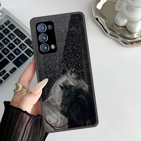 Oppo Reno 6 Pro Plus Cover - ONation Persian Rugs Series 3 - HQ Ultra Shine Premium Infinity Glass Soft Silicon Borders Case