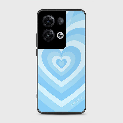 Oppo Reno 8 Pro Cover- O'Nation Heartbeat Series - HQ Ultra Shine Premium Infinity Glass Soft Silicon Borders Case