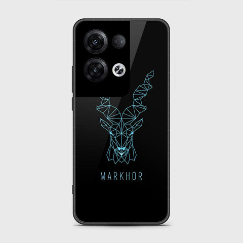 Oppo Reno 8 Pro Plus Cover- Markhor Series - HQ Ultra Shine Premium Infinity Glass Soft Silicon Borders Case