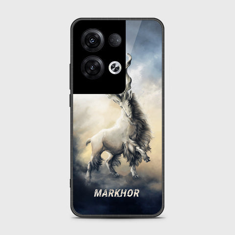Oppo Reno 8 Pro Plus Cover- Markhor Series - HQ Ultra Shine Premium Infinity Glass Soft Silicon Borders Case