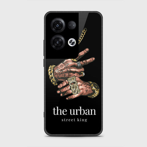 Oppo Reno 8 Pro Plus Cover- Stellar Series - HQ Ultra Shine Premium Infinity Glass Soft Silicon Borders Case