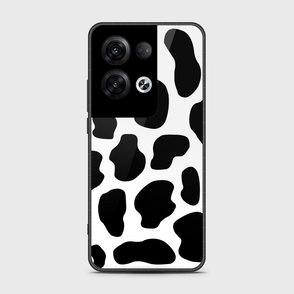 Oppo Reno 8 Pro Cover- Vanilla Dream Series - HQ Ultra Shine Premium Infinity Glass Soft Silicon Borders Case