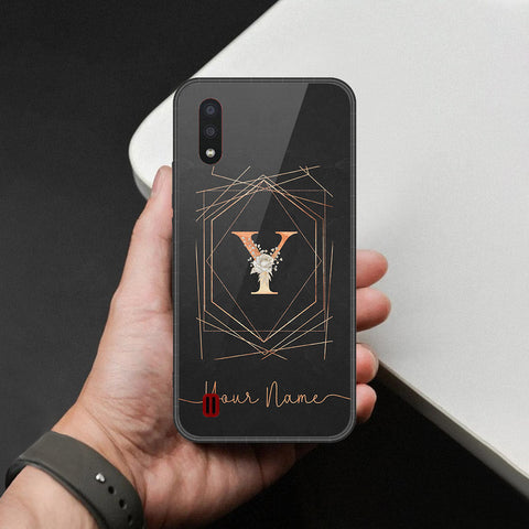 Samsung Galaxy A01 - Personalized Alphabet Series - HQ Premium Shine Durable Shatterproof Case