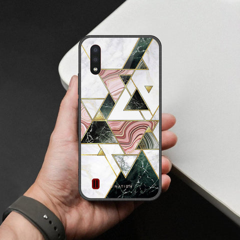 Samsung Galaxy A01 - O'Nation Shades of Marble Series - HQ Premium Shine Durable Shatterproof Case