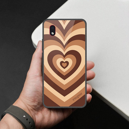 Samsung Galaxy A01 Core - O'Nation Heartbeat Series - HQ Premium Shine Durable Shatterproof Case