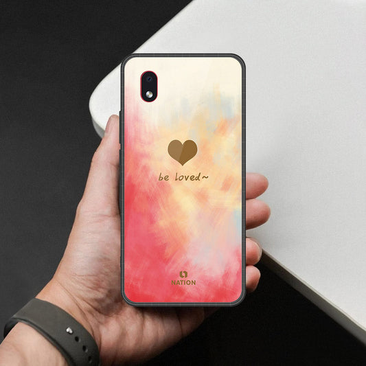 Samsung Galaxy A01 Core - Onation Heart Series - HQ Premium Shine Durable Shatterproof Case