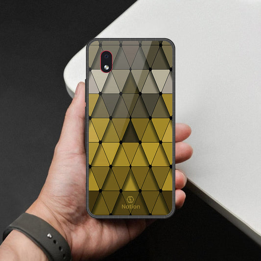 Samsung Galaxy A01 Core - Onation Pyramid Series - HQ Premium Shine Durable Shatterproof Case