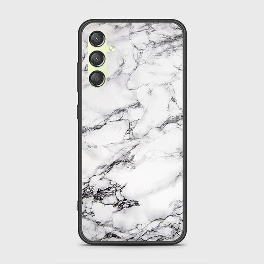 Samsung Galaxy A15 4G Cover- White Marble Series - HQ Premium Shine Durable Shatterproof Case (Fast Delivery)