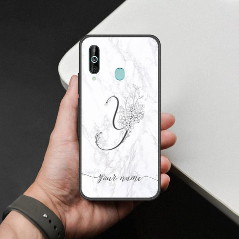 Samsung Galaxy A60 - Personalized Alphabet Series - HQ Premium Shine Durable Shatterproof Case