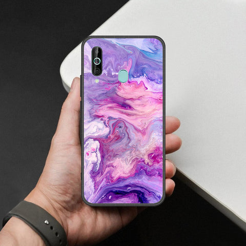 Samsung Galaxy A60 - Colorful Marble Series - HQ Premium Shine Durable Shatterproof Case