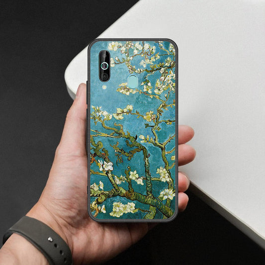 Samsung Galaxy A60 - Floral Series 2 - HQ Premium Shine Durable Shatterproof Case