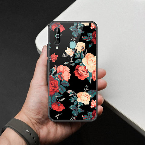 Samsung Galaxy A60 - Floral Series 2 - HQ Premium Shine Durable Shatterproof Case