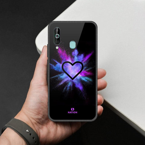 Samsung Galaxy A60 - Onation Heart Series - HQ Premium Shine Durable Shatterproof Case
