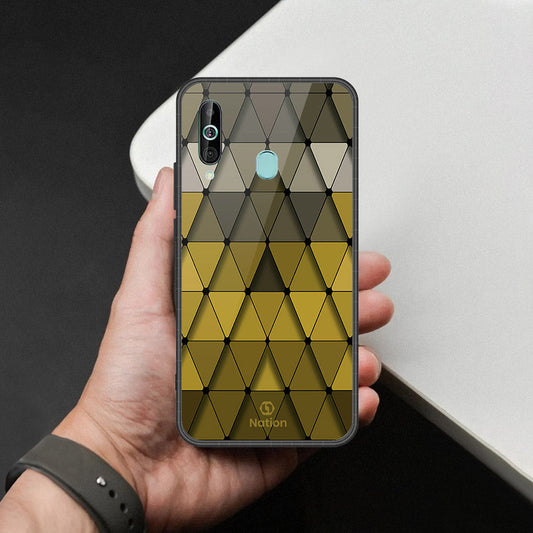 Samsung Galaxy A60 - Onation Pyramid Series - HQ Premium Shine Durable Shatterproof Case