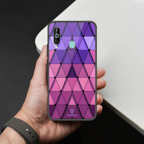 Samsung Galaxy A60 - Onation Pyramid Series - HQ Premium Shine Durable Shatterproof Case