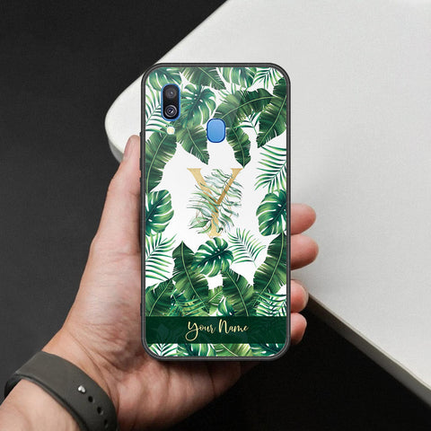 Samsung Galaxy A40 - Personalized Alphabet Series - HQ Premium Shine Durable Shatterproof Case