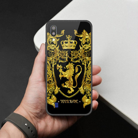 Samsung Galaxy M10 Cover - Gold Series - HQ Premium Shine Durable Shatterproof Case