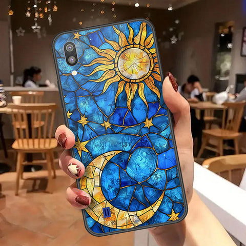 Samsung Galaxy M10 Cover - Celestial Starry Universe Series - HQ Premium Shine Durable Shatterproof Case