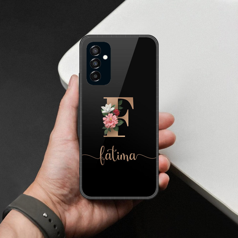 Samsung Galaxy F23 - Personalized Alphabet Series - HQ Premium Shine Durable Shatterproof Case