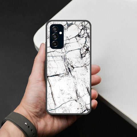 Samsung Galaxy F23 - White Marble Series 2 - HQ Premium Shine Durable Shatterproof Case