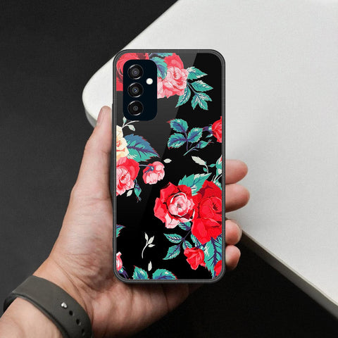 Samsung Galaxy M23 - Floral Series - HQ Premium Shine Durable Shatterproof Case