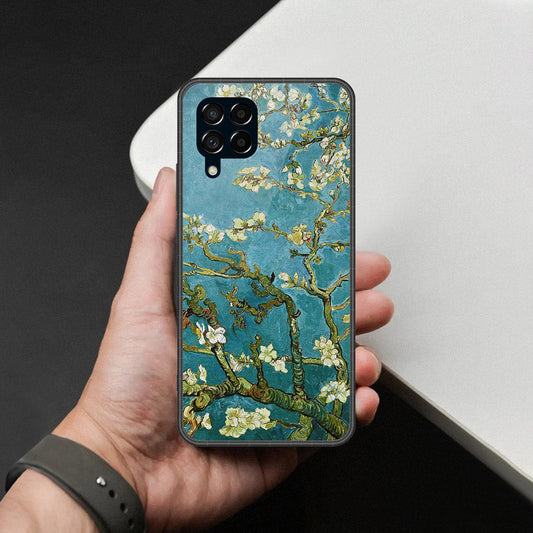 Samsung Galaxy M53 - Floral Series 2 - HQ Premium Shine Durable Shatterproof Case