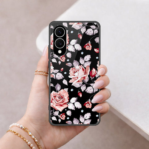 Samsung Galaxy S25 Edge Cover - Floral Series - HQ Premium Shine Durable Shatterproof Case
