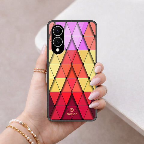 Samsung Galaxy S25 Edge Cover - Onation Pyramid Series - HQ Premium Shine Durable Shatterproof Case