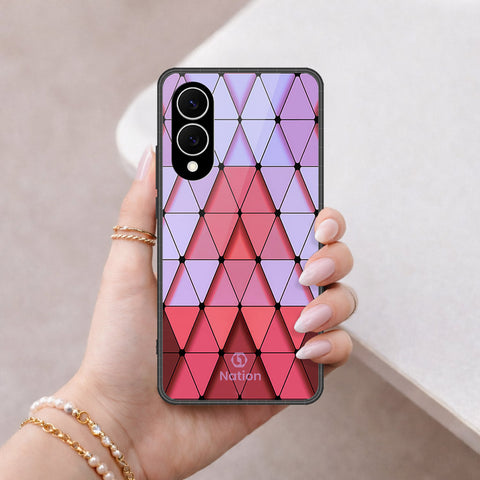 Samsung Galaxy S25 Edge Cover - Onation Pyramid Series - HQ Premium Shine Durable Shatterproof Case