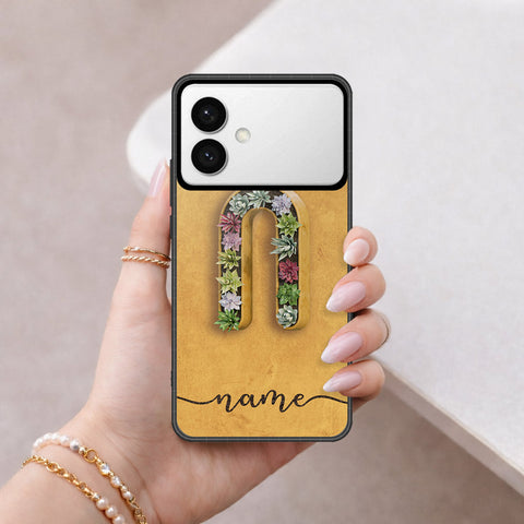Samsung Galaxy S26 Edge Cover - Personalized Alphabet Series - HQ Premium Shine Durable Shatterproof Case