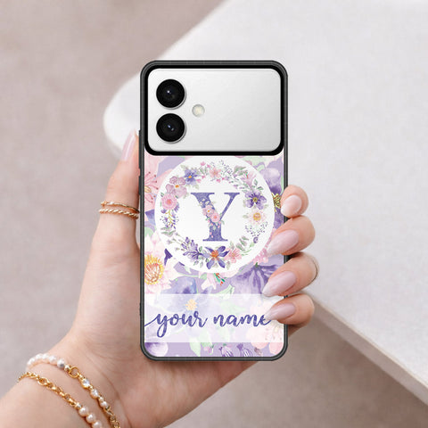 Samsung Galaxy S26 Edge Cover - Personalized Alphabet Series - HQ Premium Shine Durable Shatterproof Case