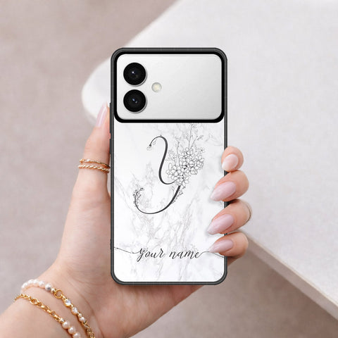 Samsung Galaxy S26 Edge Cover - Personalized Alphabet Series - HQ Premium Shine Durable Shatterproof Case