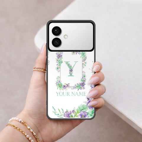 Samsung Galaxy S26 Edge Cover - Personalized Alphabet Series - HQ Premium Shine Durable Shatterproof Case