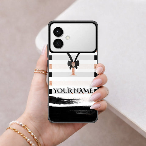 Samsung Galaxy S26 Edge Cover - Personalized Alphabet Series - HQ Premium Shine Durable Shatterproof Case