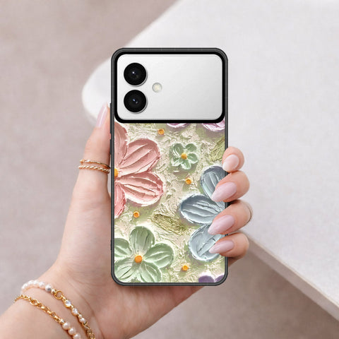 Samsung Galaxy S26 Edge Cover - Floral Series - Design 15 - Blue & Green - HQ Premium Shine Durable Shatterproof Case