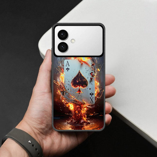 Samsung Galaxy S26 Edge Cover - Ace of Fire Rising Star Design - HQ Premium Shine Durable Shatterproof Case