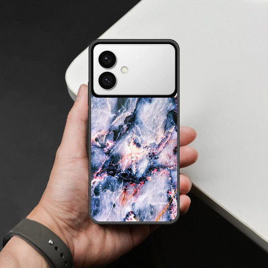 Samsung Galaxy S26 Edge Cover - Colorful Marble Series - HQ Premium Shine Durable Shatterproof Case