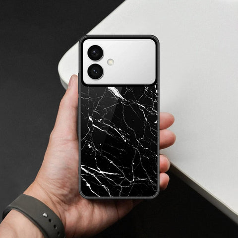 Samsung Galaxy S26 Edge Cover - Black Marble Series - HQ Premium Shine Durable Shatterproof Case